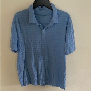 John Varvatos Men's Blue Polo Shirt